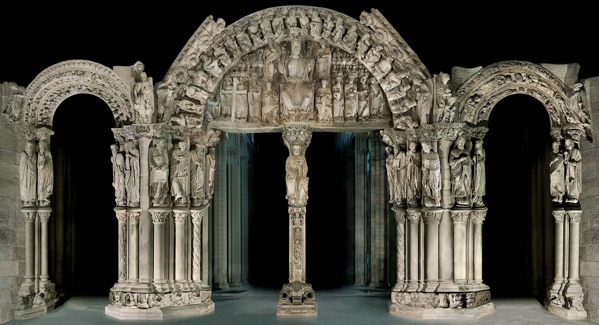 Proyecto de la fotografía del Pórtico de la Gloria de la Catedral de Santiago de Compostela